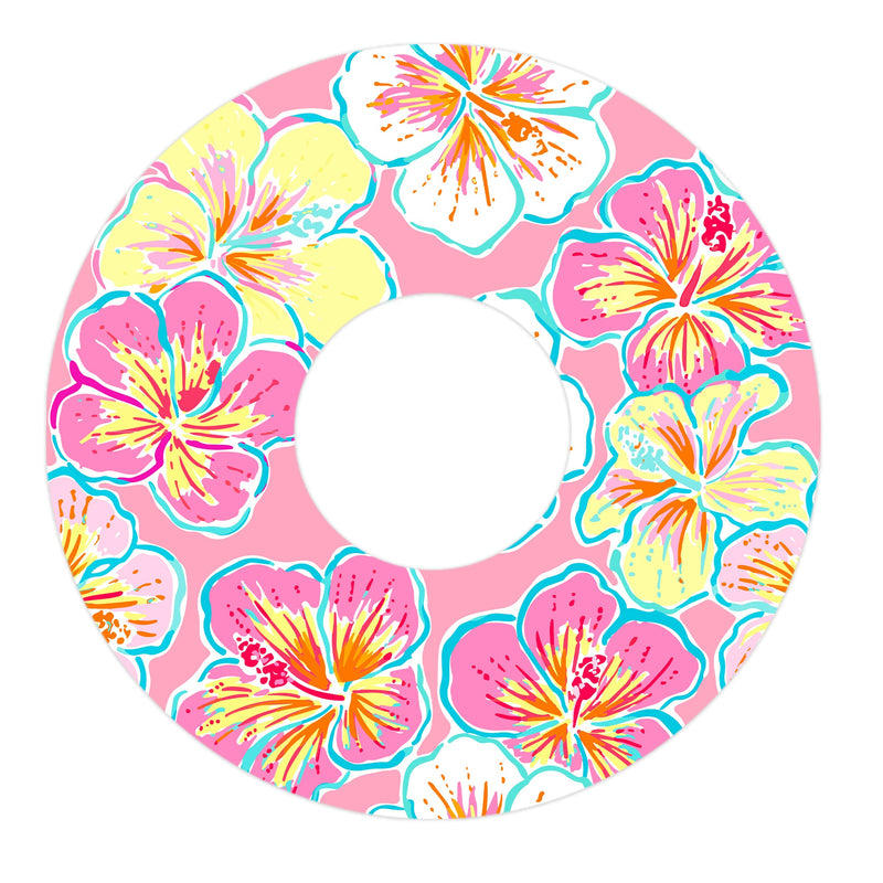 Peelz Tropic Crush FreeStyle Libre 3 Plus & Lingo  Patch Tape - Pump Peelz Patch Medical Tape