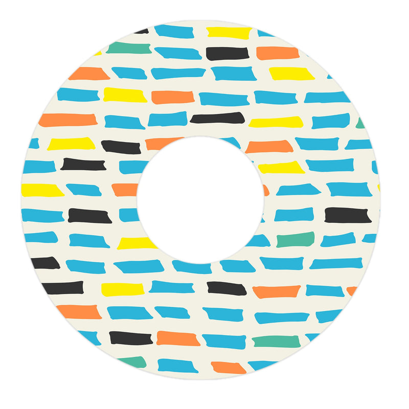 Peelz Colorful Sticks FreeStyle Libre 3 Plus & Lingo  Patch Tape - Pump Peelz Patch Medical Tape