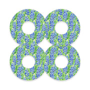 Peelz Blue Blooms Patch Tape Designed for the FreeStyle Libre 3 Plus & Lingo Patch Medical Tape