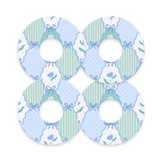 Peelz Cottage Bows FreeStyle Libre 3 Plus & Lingo  Patch Tape - Pump Peelz Patch Medical Tape