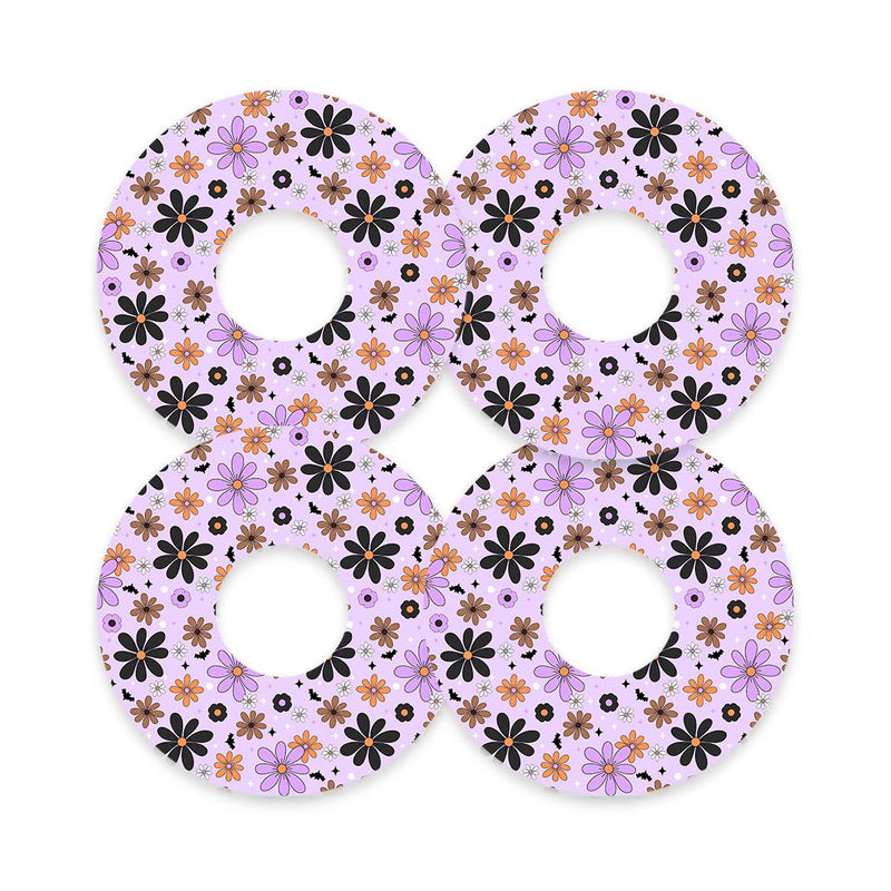 Peelz Batty Blooms FreeStyle Libre 3 Plus & Lingo  Patch Tape - Pump Peelz Patch Medical Tape