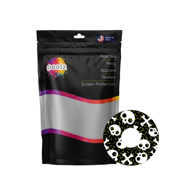 Peelz Bone Pop FreeStyle Libre 3 Plus & Lingo  Patch Tape - Pump Peelz Patch Medical Tape