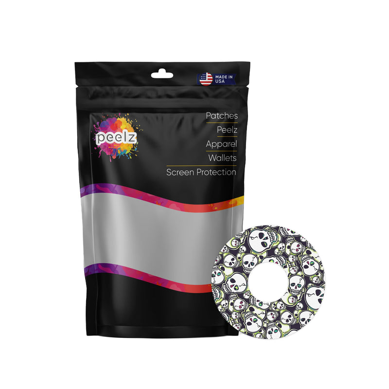 Peelz Bone Glow FreeStyle Libre 3 Plus & Lingo  Patch Tape - Pump Peelz Patch Medical Tape