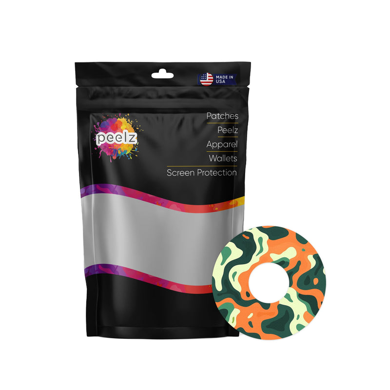 Peelz Wild Current FreeStyle Libre 3 Plus & Lingo  Patch Tape - Pump Peelz Patch Medical Tape