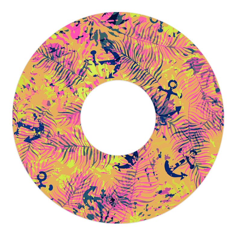 Peelz Electric Island FreeStyle Libre 3 Plus & Lingo  Patch Tape - Pump Peelz Patch Medical Tape