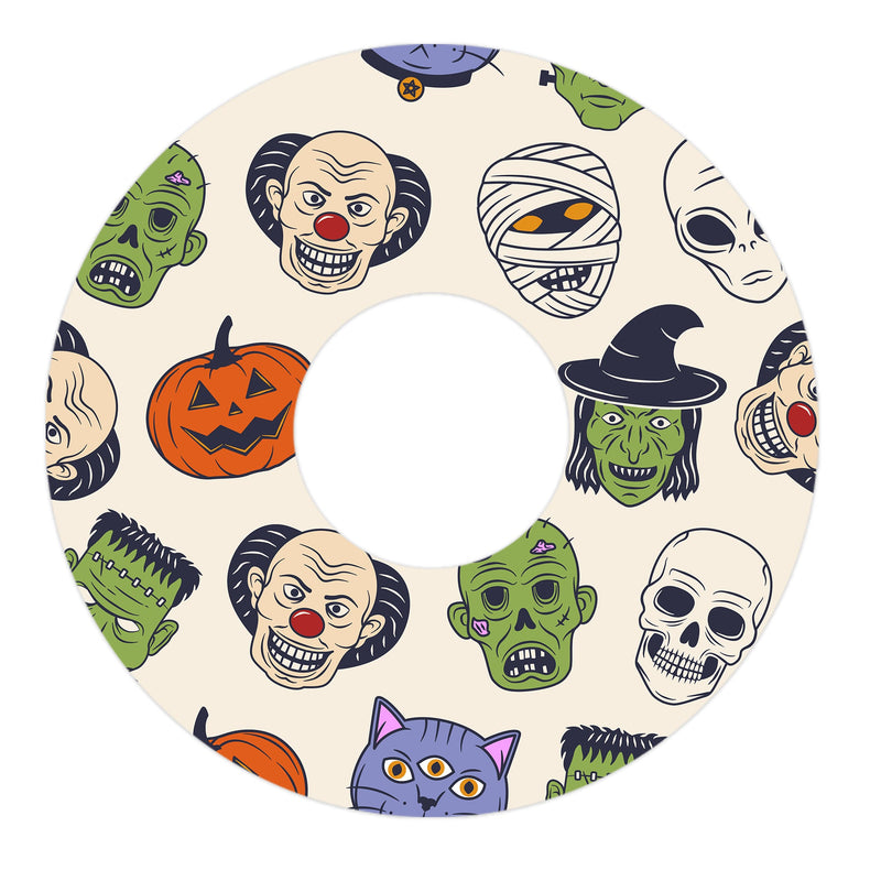 Peelz Monster Mash FreeStyle Libre 3 Plus & Lingo  Patch Tape - Pump Peelz Patch Medical Tape