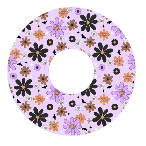 Peelz Batty Blooms FreeStyle Libre 3 Plus & Lingo  Patch Tape - Pump Peelz Patch Medical Tape