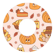 Peelz Cozy Harvest FreeStyle Libre 3 Plus & Lingo  Patch Tape - Pump Peelz Patch Medical Tape