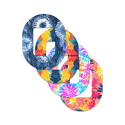 Peelz Tie Dye Variety Pack Tandem Mobi Decorative Patch Tape - Pump Peelz Patch Medical Tape