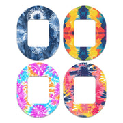 Peelz Tie Dye Variety Pack Tandem Mobi Decorative Patch Tape - Pump Peelz Patch Medical Tape