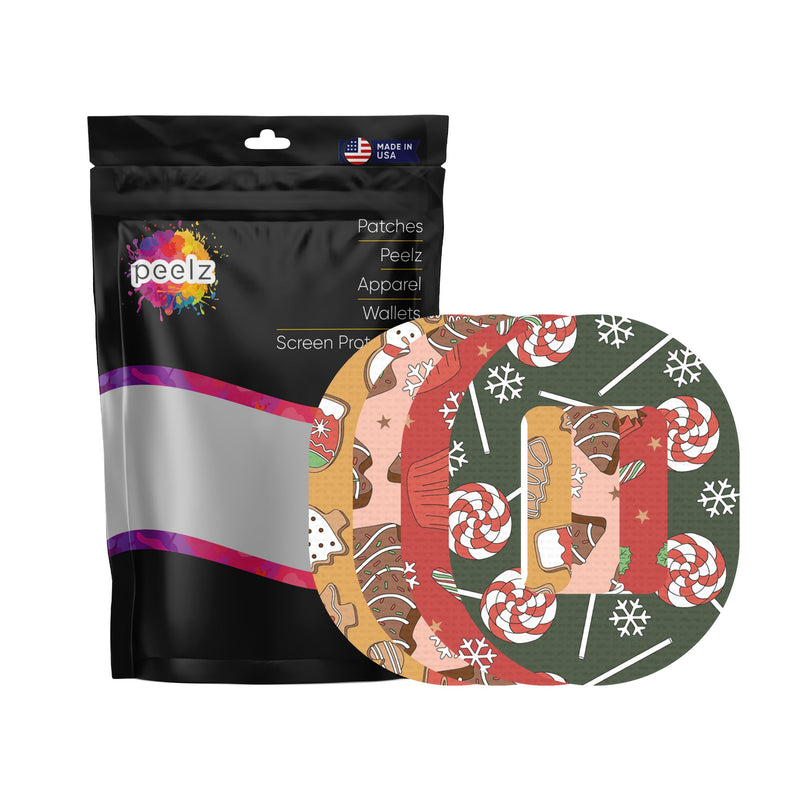Peelz Christmas Treats Variety Tandem Mobi Patch Tape - Pump Peelz Patch Medical Tape