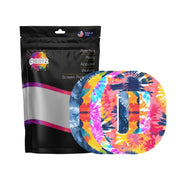 Peelz Tie Dye Variety Pack Tandem Mobi Decorative Patch Tape - Pump Peelz Patch Medical Tape