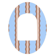 Peelz Boardwalk Waves Pod Patch Tape - Pump Peelz Patch Medical Tape