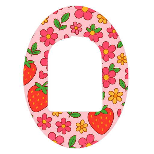 Peelz Strawberry Garden Pod Patch Tape - Pump Peelz Patch Medical Tape