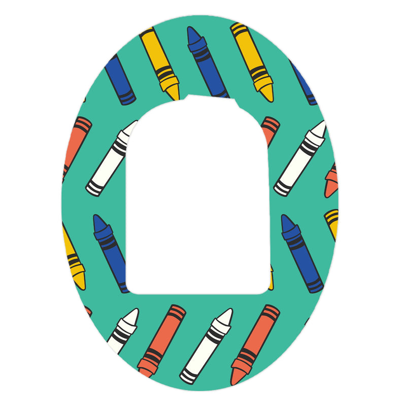 Peelz Crayon Pop Pod Patch Tape - Pump Peelz Patch Medical Tape