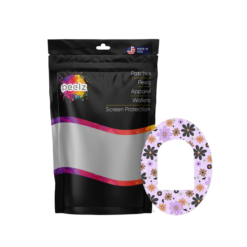 Peelz Batty Blooms Pod Patch Tape - Pump Peelz Patch Medical Tape