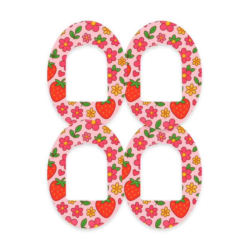 Peelz Strawberry Garden Pod Patch Tape - Pump Peelz Patch Medical Tape