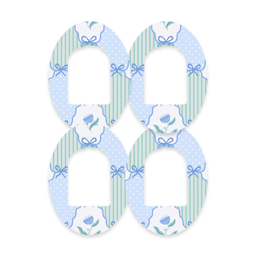 Peelz Cottage Bows Pod Patch Tape - Pump Peelz Patch Medical Tape