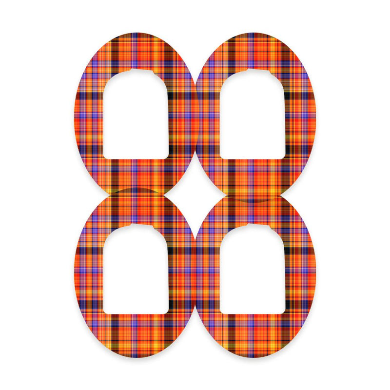 Peelz Pumpkin Plaid Pod Patch Tape - Pump Peelz Patch Medical Tape