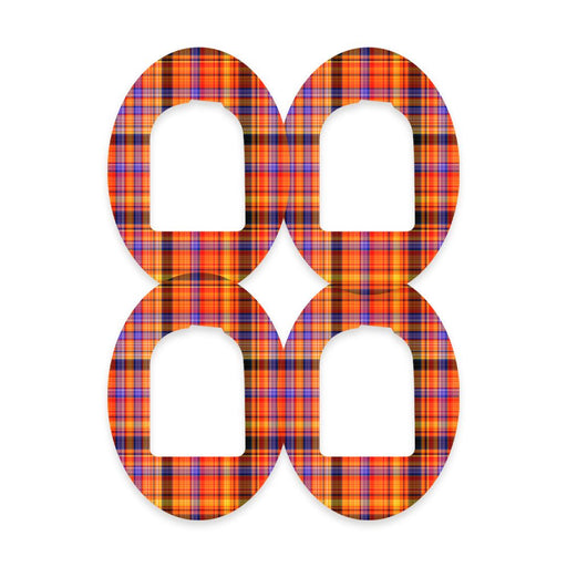 Peelz Pumpkin Plaid Pod Patch Tape - Pump Peelz Patch Medical Tape