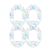 Peelz Sweet Bunnies Pod Patch Tape - Pump Peelz Patch Medical Tape