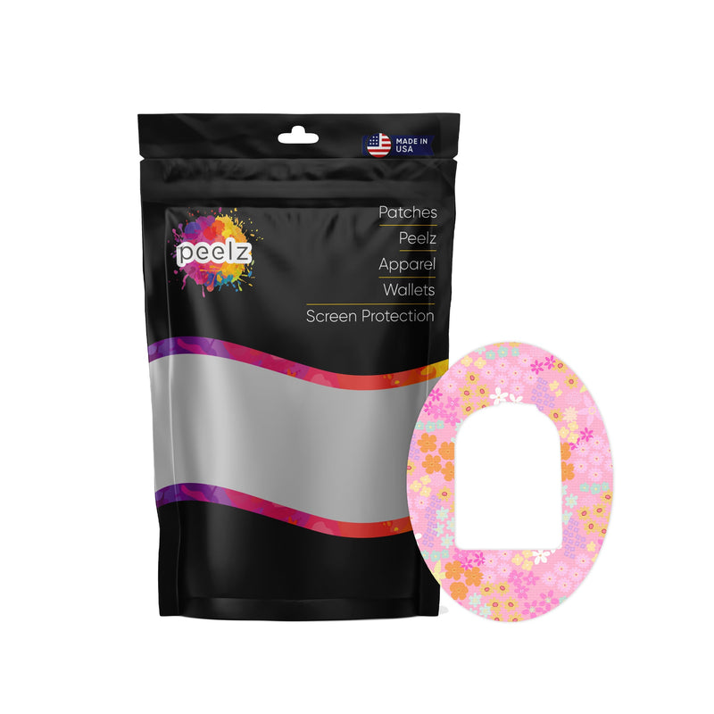 Peelz Pink Petals Pod Patch Tape - Pump Peelz Patch Medical Tape