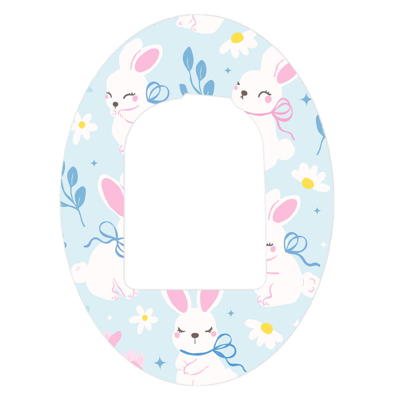 Peelz Sweet Bunnies Pod Patch Tape - Pump Peelz Patch Medical Tape
