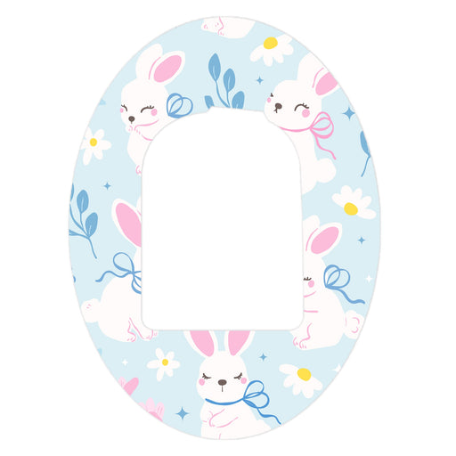 Peelz Sweet Bunnies Pod Patch Tape - Pump Peelz Patch Medical Tape