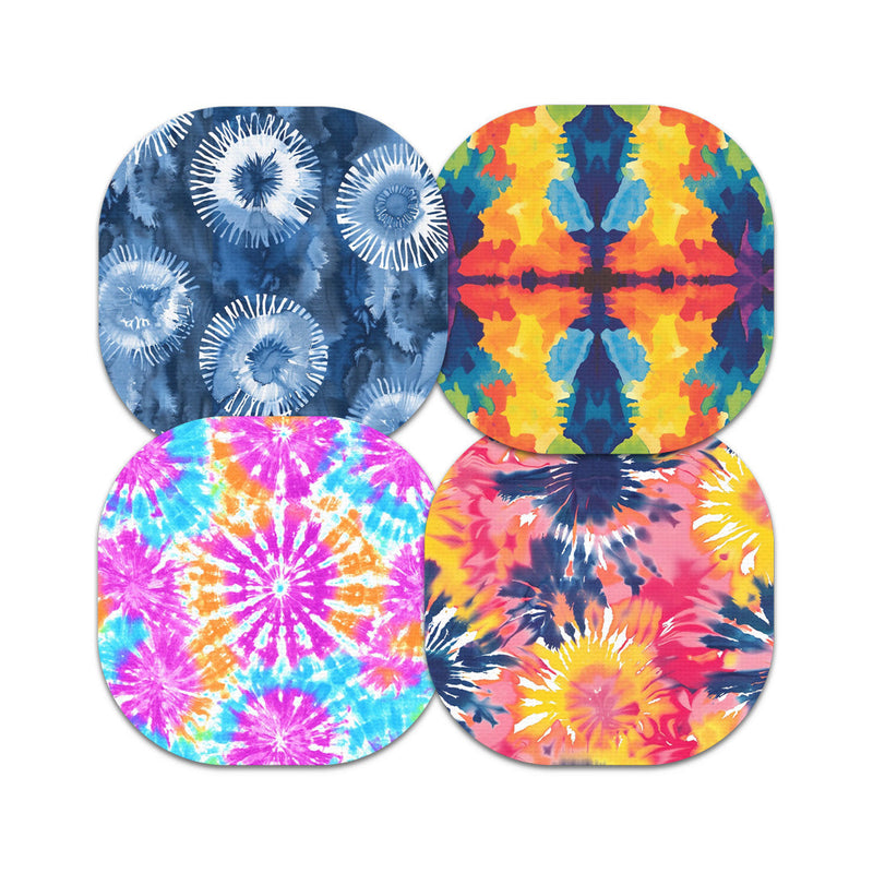 Peelz Tie Dye Variety Pack Overpatch Tape - Pump Peelz Patch Medical Tape