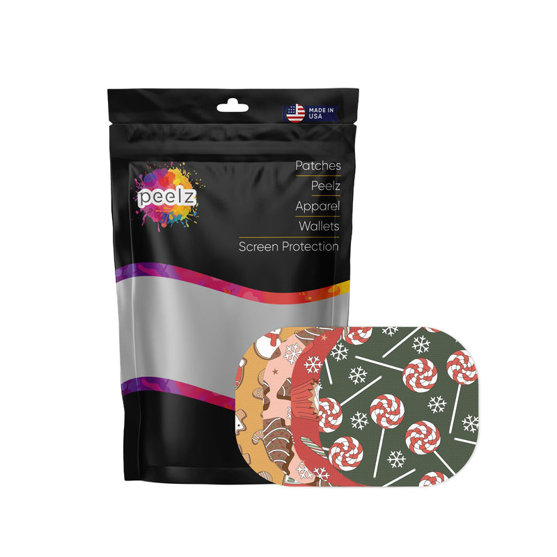 Peelz Christmas Treats Variety Overpatch Tape - Pump Peelz Patch Medical Tape