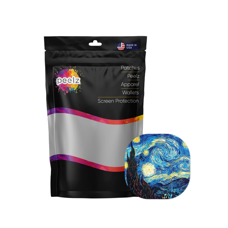 Peelz Starry Night Overpatch Tape - Pump Peelz Patch Medical Tape