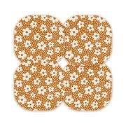 Peelz Caramel Daisies Overpatch Tape - Pump Peelz Patch Medical Tape