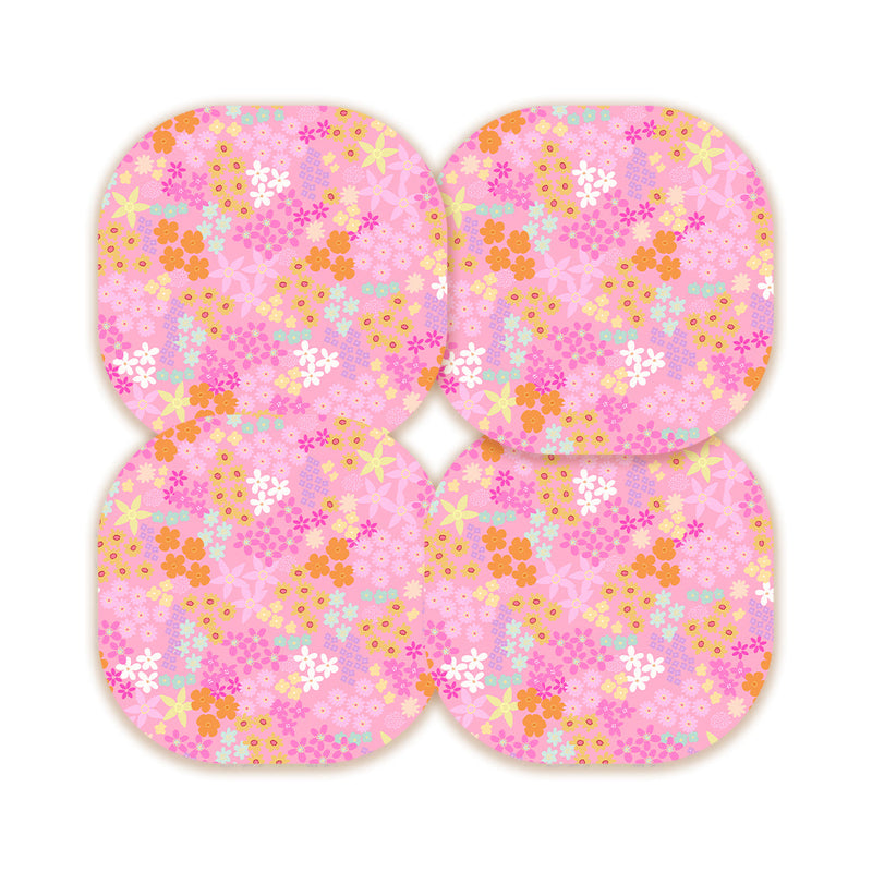 Peelz Pink Petals Overpatch Tape - Pump Peelz Patch Medical Tape