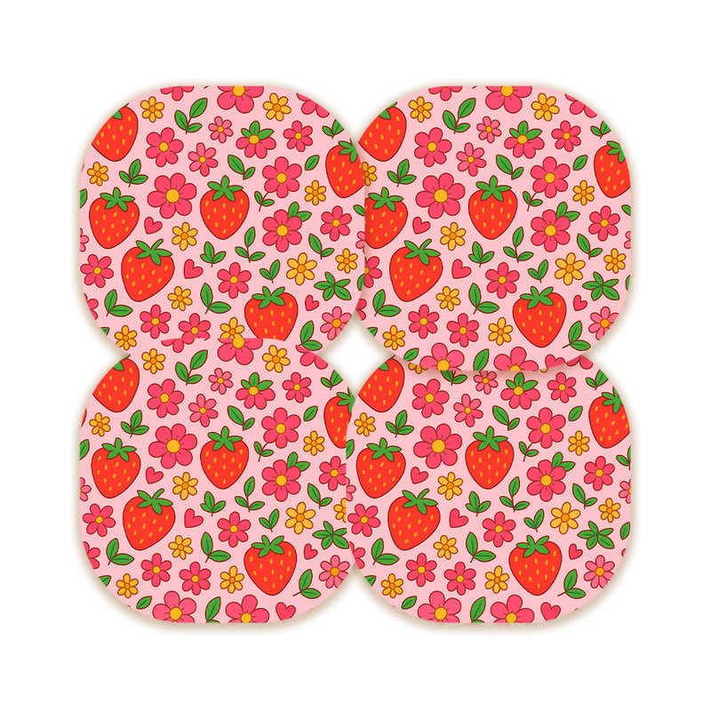 Peelz Strawberry Garden Overpatch Tape - Pump Peelz Patch Medical Tape