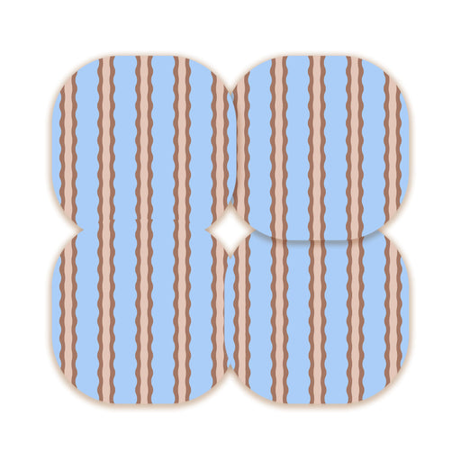 Peelz Boardwalk Waves Overpatch Tape - Pump Peelz Patch Medical Tape