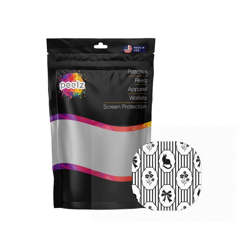 Peelz Midnight Cat Overpatch Tape - Pump Peelz Patch Medical Tape