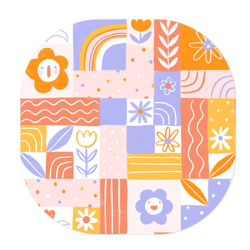 Peelz Wildflower Doodle Overpatch Tape - Pump Peelz Patch Medical Tape