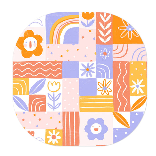 Peelz Wildflower Doodle Overpatch Tape - Pump Peelz Patch Medical Tape