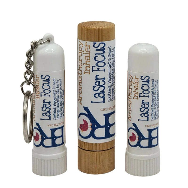 By Robin Creations Laser Focus Aromatherapy Inhaler Massage & Relaxation