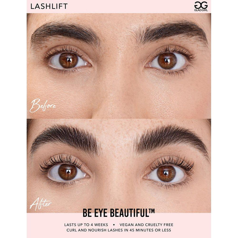 GladGirl Downloadable LashLift Before & After Poster Marketing