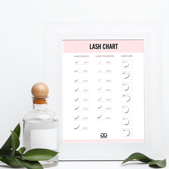 Lash Chart Poster