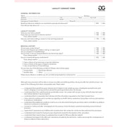 GladGirl Downloadable LashLift Consent Form Marketing