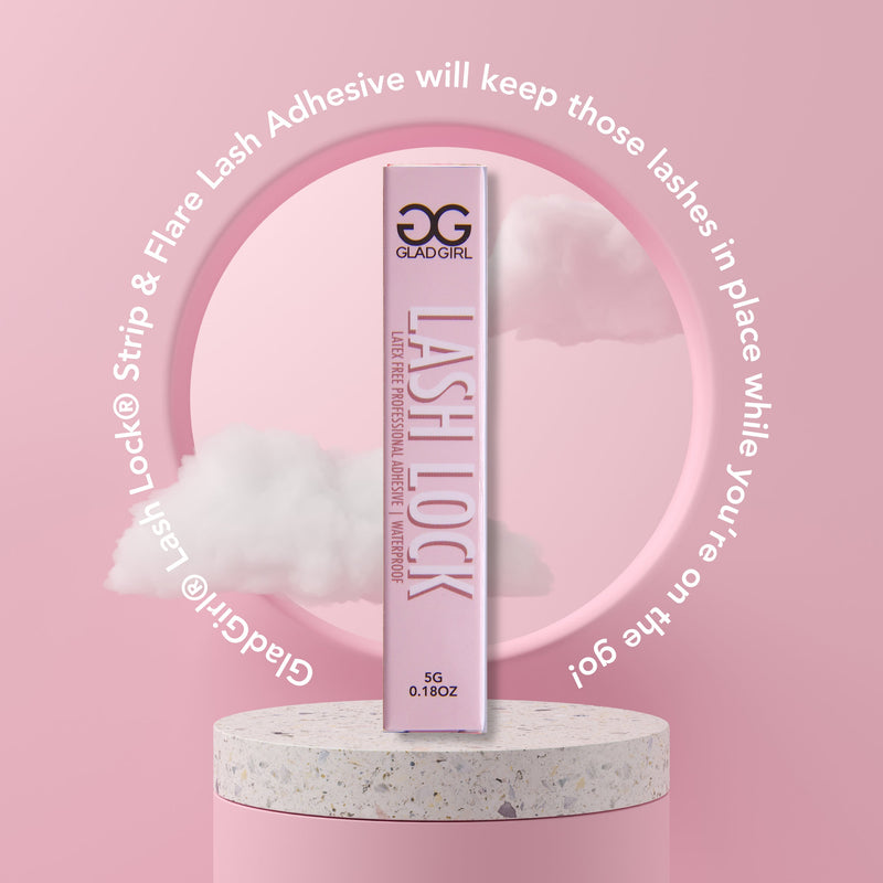 GladGirl Lash Lock® Latex Free Falsie and DIY Lash Glue Glue & Remover