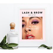 GladGirl Downloadable Lash & Brow Posters Marketing