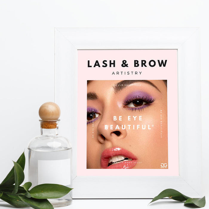 Downloadable Lash & Brow Posters