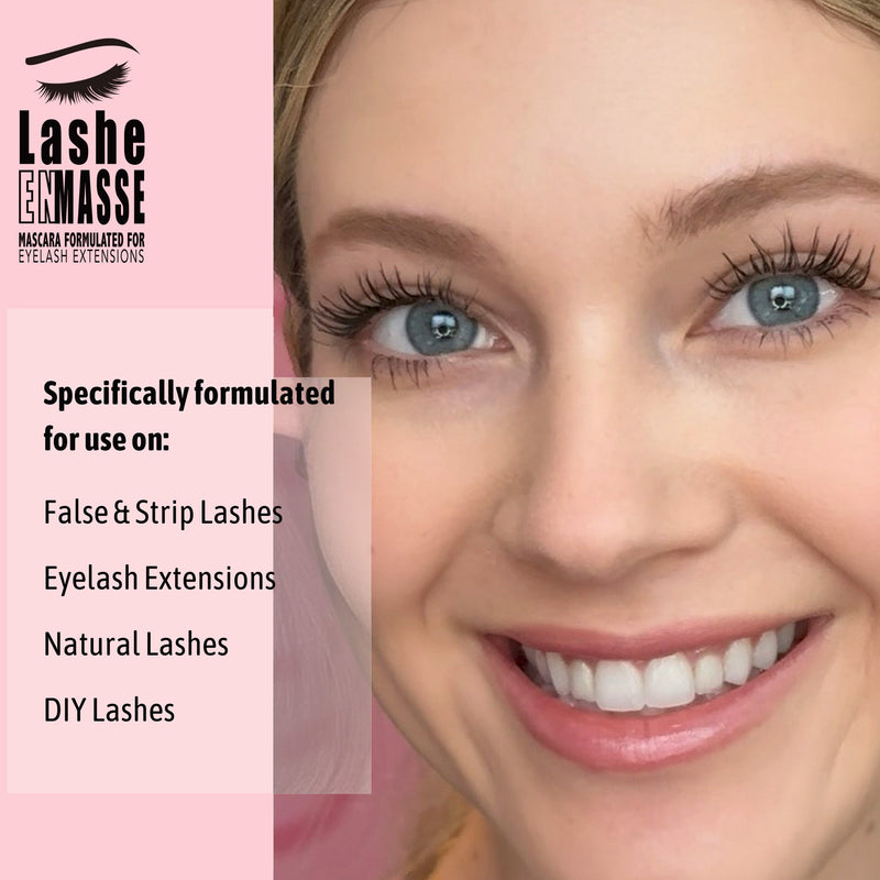 GladGirl Lashe EnMasse Mascara for Eyelash Extensions Application Tools