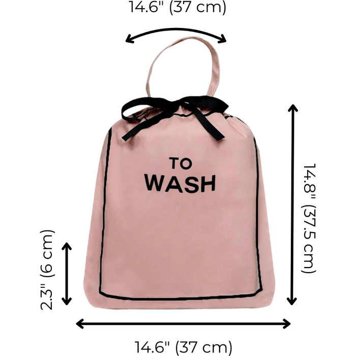 Bag-All - To Wash Laundry Bag, Pink/Blush