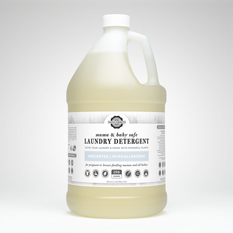 Rustic Strength Laundry Detergent | Mama + Baby Safe Laundry Detergent