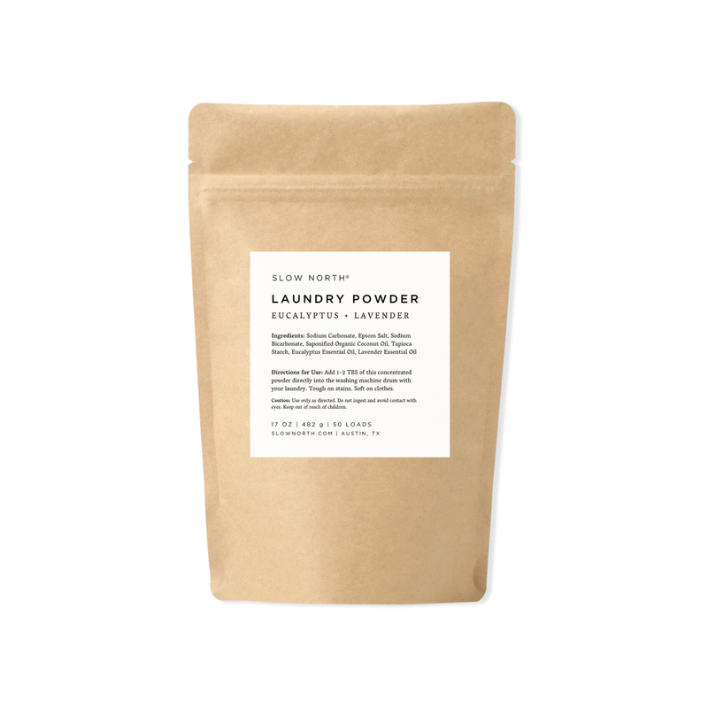 Slow North Laundry Powder - Eucalyptus + Lavender Home Accessories