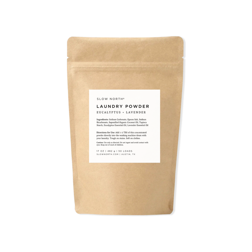 Slow North Laundry Powder - Eucalyptus + Lavender Home Accessories